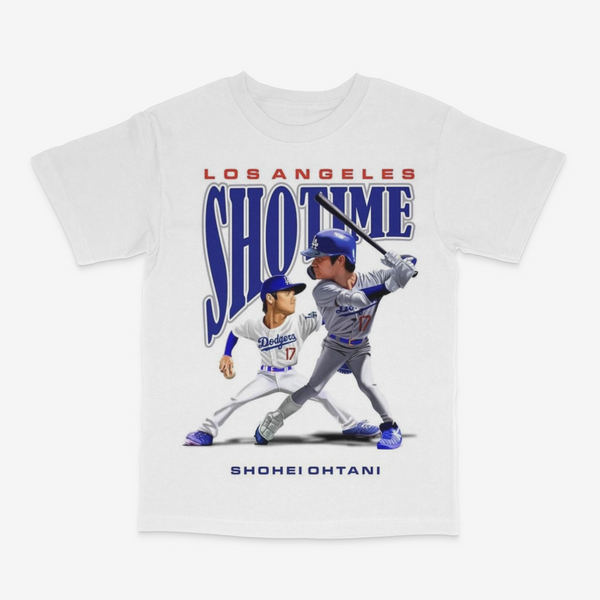 SHOHEI OHTANI SHOWTIME WHITE TEE